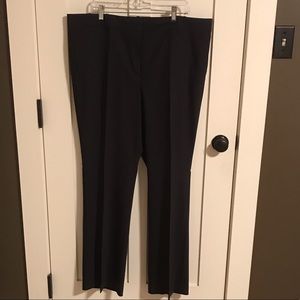 Ann Taylor Dark Navy Suit Pants Size 18